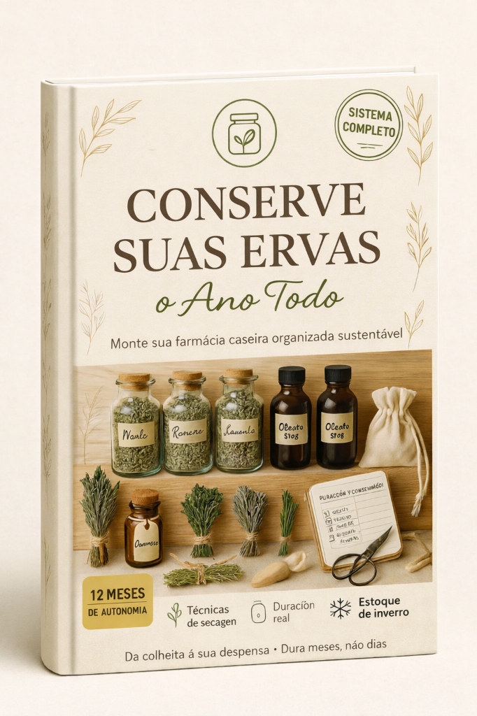 Conserve suas Ervas